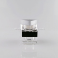 Quadratisches klares Acrylcremeglas für kosmetische Verpackung